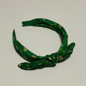 Green Shamrock Headband